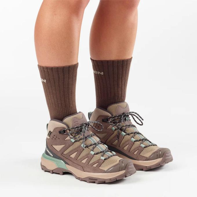 SALOMON（サロモン） トレッキングシューズ ゴアテックス ローカット