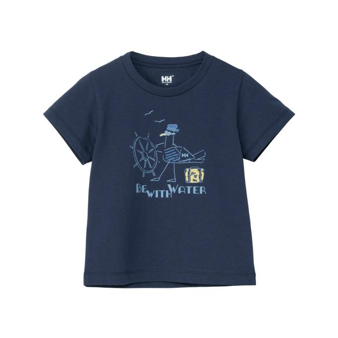 HELLY HANSEN（ヘリーハンセン） Tシャツ 半袖 ジュニア ショート