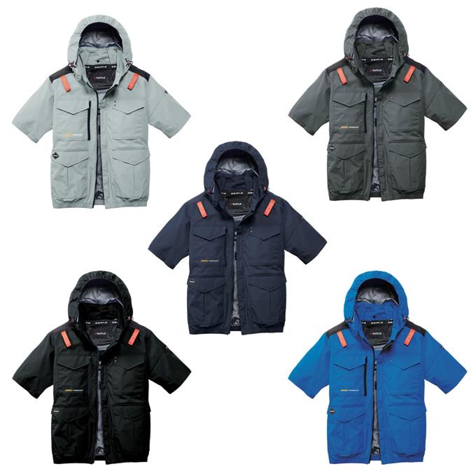 限定色‼️BURTLE AC2106A 空調服 半袖ブルゾン XXL BURTLE（バートル） 【送料無料】 空調ウェア 半袖ブルゾン メンズ