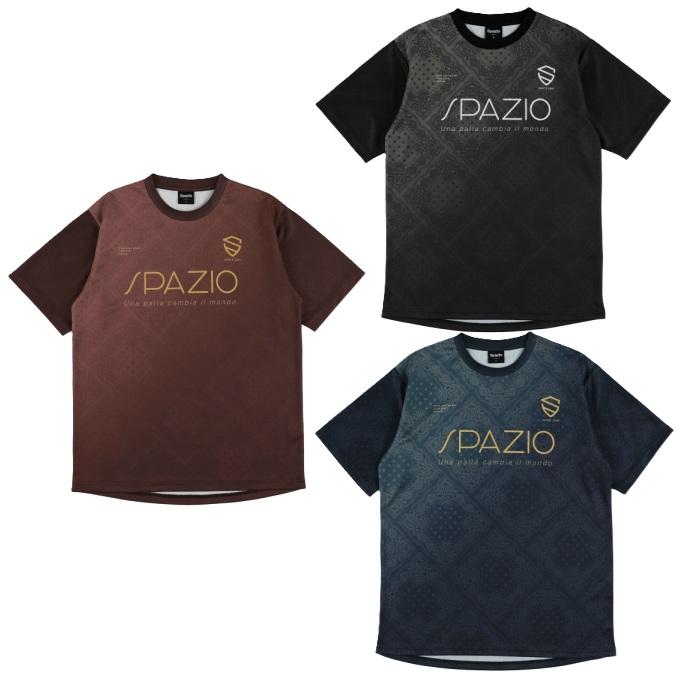 サッカー日本代表　プラクティスシャツ　Ｌサイズ　ブラック Spazio（スパッツィオ） サッカーウェア プラクティスシャツ 半袖