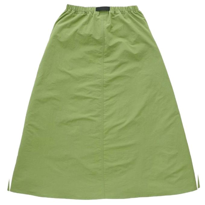 即完★新品未使用、タグ付き★FR2GOLF レディース スカートLサイズ Gramicci（グラミチ） ロングスカート レディース NYLON FLARE SKIRT