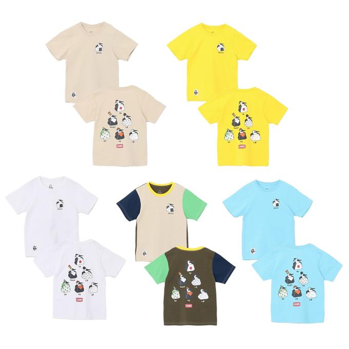 CHUMS（チャムス） Tシャツ 半袖 ジュニア キッズブービーオニギリ