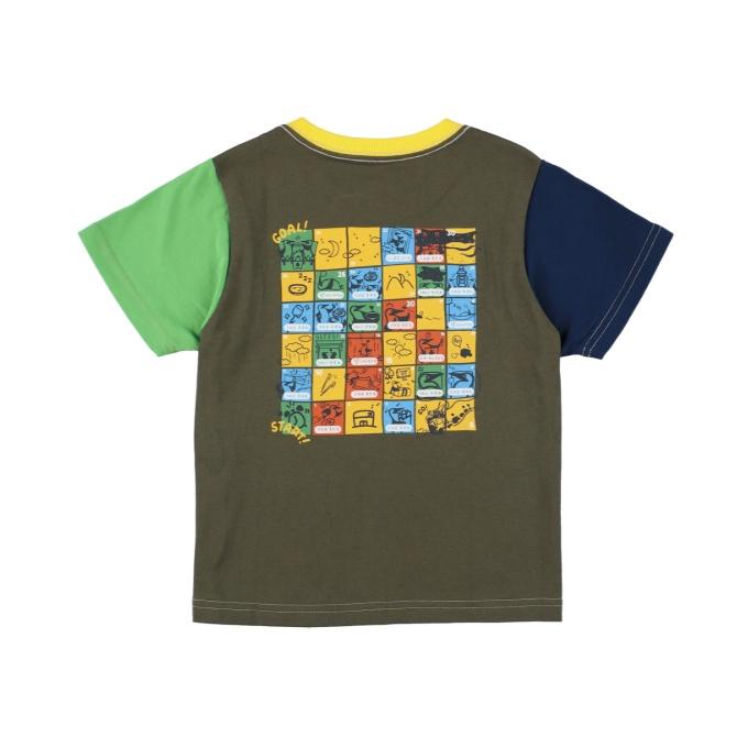 CHUMS（チャムス） Tシャツ 半袖 ジュニア 遊 すごろく T CH21-1458