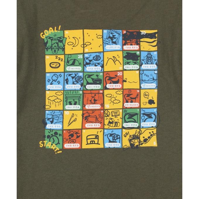 CHUMS（チャムス） Tシャツ 半袖 ジュニア 遊 すごろく T CH21-1458