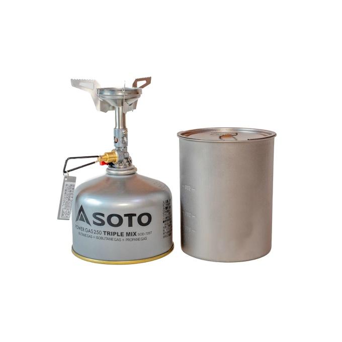 SOTO ソト 調理器具 鍋 限定ウインドマスター チタンポットセット SOD
