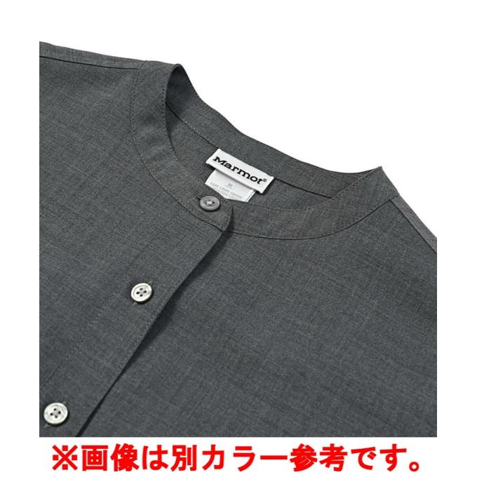 マーモット(Marmot) 長袖シャツ レディース ウィメンズ ミニマルメリノシャツ MTSS26WSH045-NAVYの画像