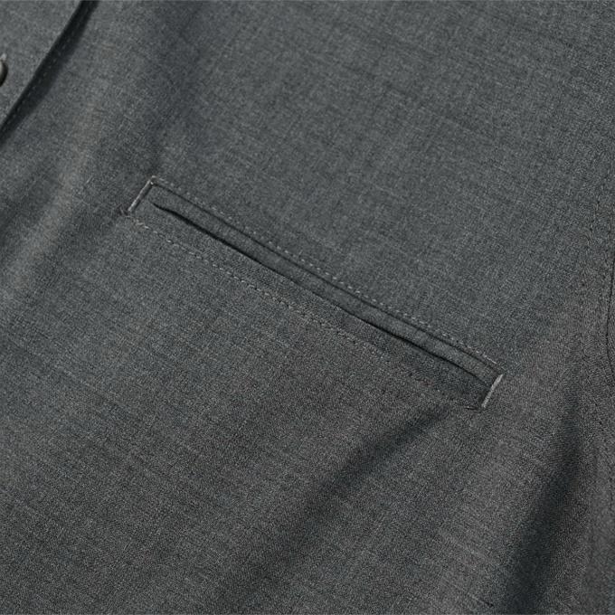マーモット(Marmot) 長袖シャツ レディース ウィメンズ ミニマルメリノシャツ MTSS26WSH045-GRAYの画像