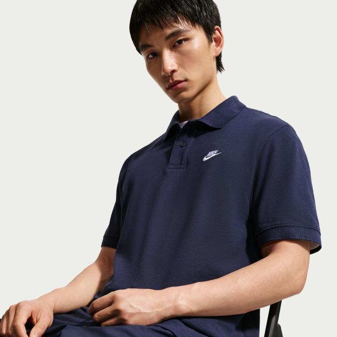 NIKE（ナイキ） ポロシャツ 半袖 メンズ CLUB ワンポイント ピケポロ