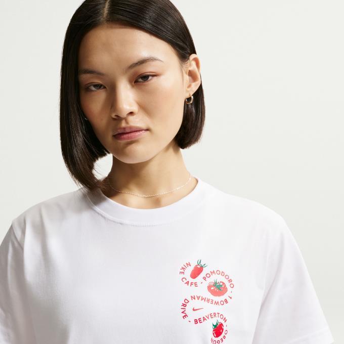 NIKE（ナイキ） Tシャツ 半袖 レディース NSW CAFEトマト BF 半袖T
