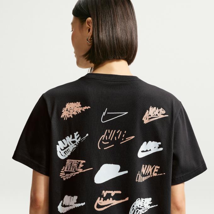 NIKE（ナイキ） Tシャツ 半袖 レディース NSW CLASSICロゴBF半袖T