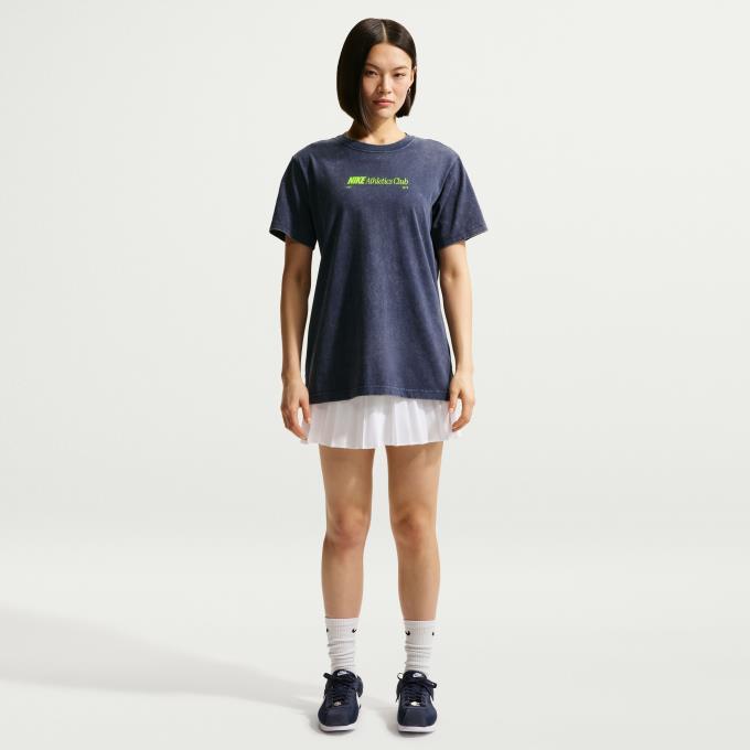 NIKE（ナイキ） Tシャツ 半袖 レディース NSW VRSTY総柄 BF 半袖T 