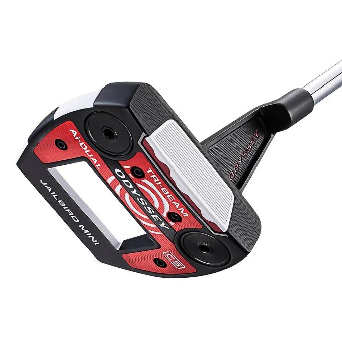 ODYSSEY JAILBIRD MINIパター レッド ODYSSEY（オデッセイ） - パター - オー・ワークス レッド JAILBIRD MINI S