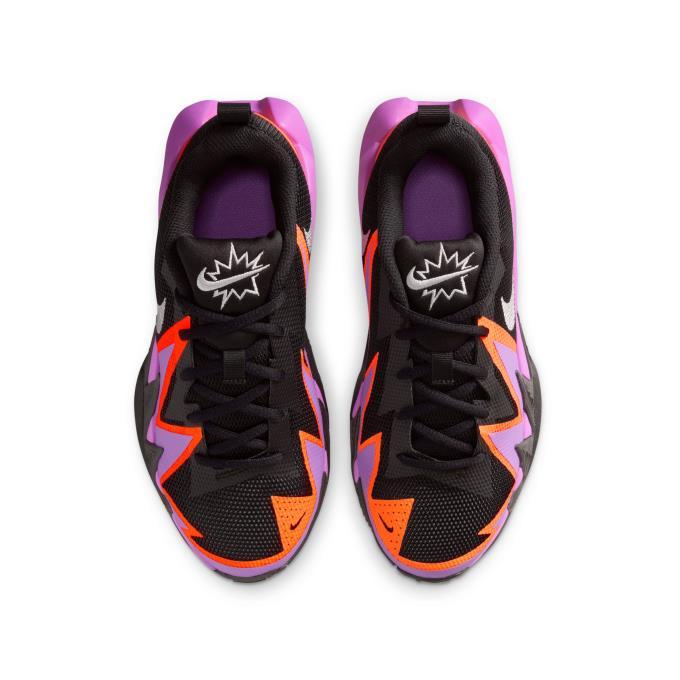 Nike バスケットボールシューズ 黒/紫 NIKE（ナイキ） バスケットシューズ ジュニア 26SU ナイキST