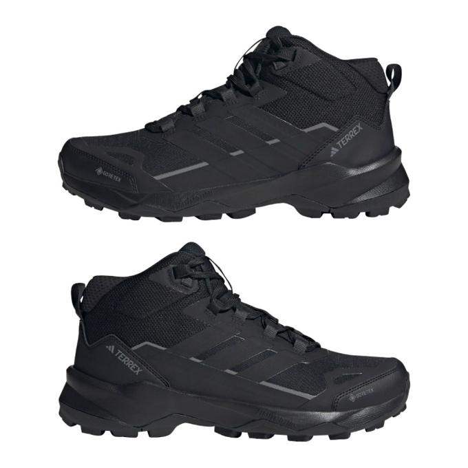 あっさ（感謝）/5 adidas（アディダス） トレッキングシューズ ゴアテックス ミッド