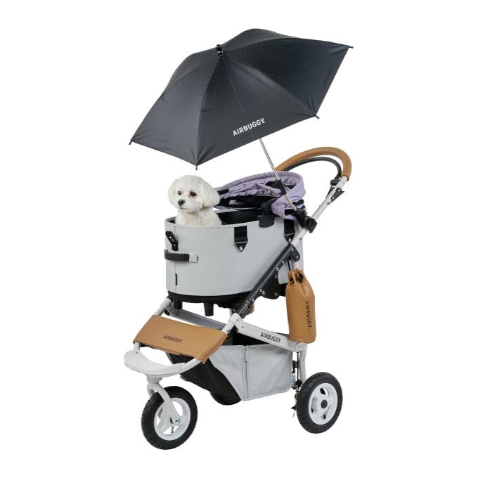 【新品未使用】AIRBUGGY ペットカート用日よけ傘 ベージュ AIRBUGGY（エアバギー） ペットカート 晴雨兼用傘 アタッチメント