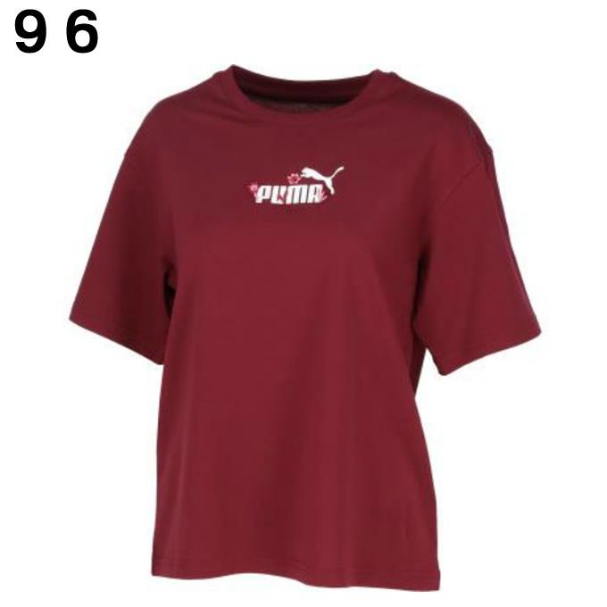PUMA（プーマ） Tシャツ 半袖 レディース L ESS NATURE リラックスドT