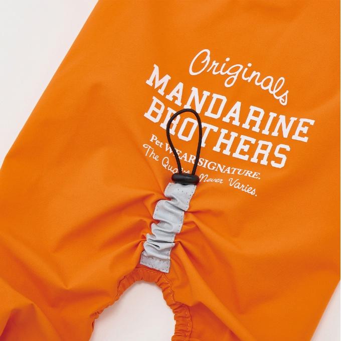 マンダリンブラザーズ MANDARINE BROTHERSドッグウェア レインスーツ RAIN SUIT 1603XL-XXL 【返品不可】【ご自宅配送限定】‥の画像