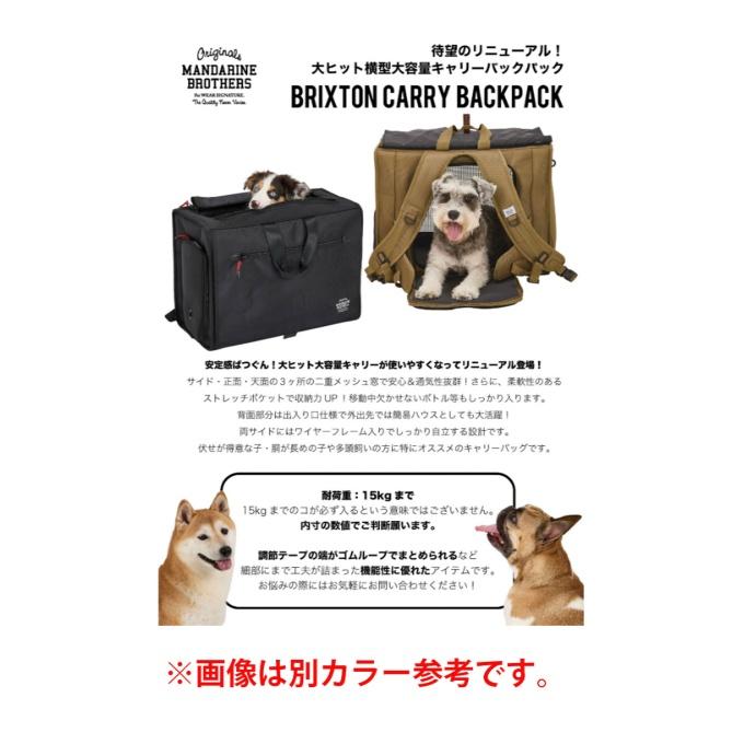 MANDARINE BROTHERS リュック MANDARINE BROTHERS（マンダリンブラザーズ） リュック BRIXTON CARRY