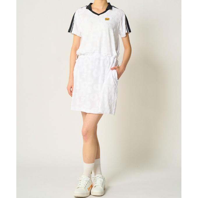 ラウドマウス(LOUDMOUTH) ゴルフウェア ワンピース レディース パイルジャガードロゴワンピース 866661 EC 【2026年春夏モデル】【ご自宅配送限定】‥_10