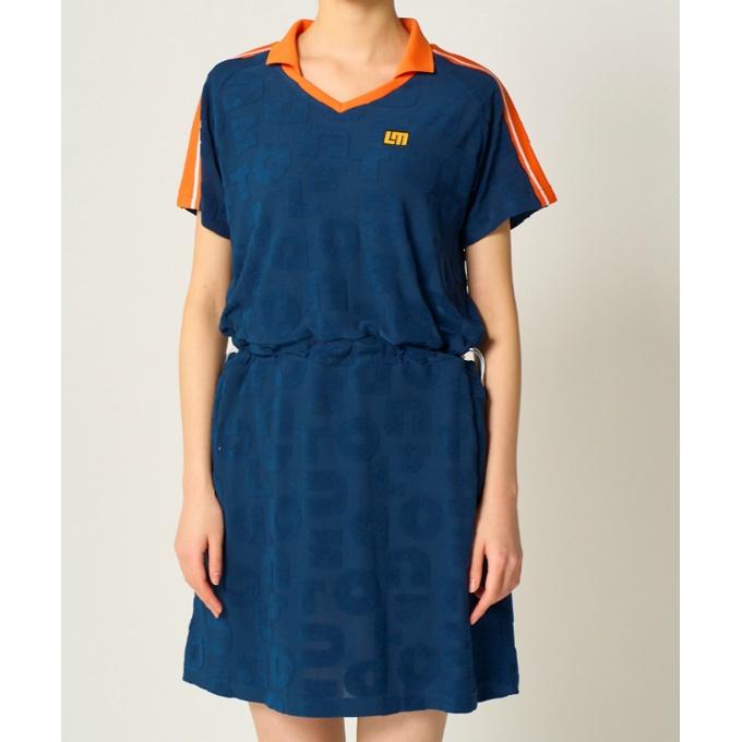 ラウドマウス(LOUDMOUTH) ゴルフウェア ワンピース レディース パイルジャガードロゴワンピース 866661 EC 【2026年春夏モデル】【ご自宅配送限定】‥_12