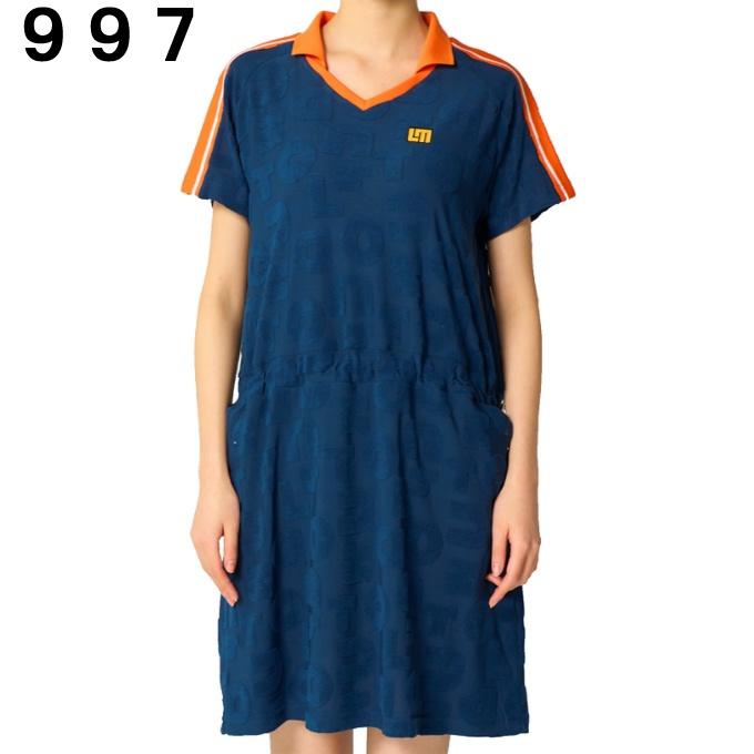 ラウドマウス(LOUDMOUTH) ゴルフウェア ワンピース レディース パイルジャガードロゴワンピース 866661 EC 【2026年春夏モデル】【ご自宅配送限定】‥_2