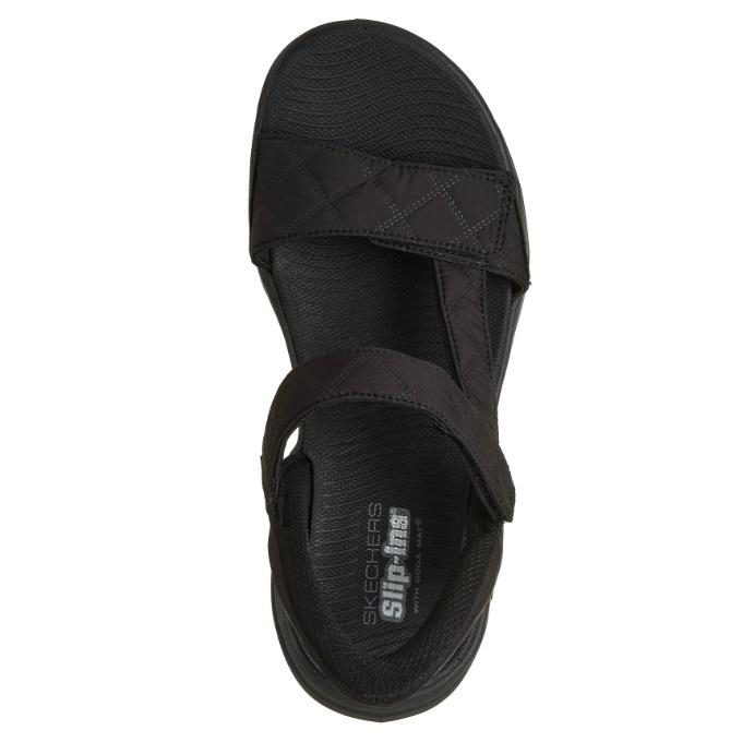 スケッチャーズ スリップインズ サンダル 23cm ブラック 未使用 SKECHERS（スケッチャーズ） レディース グライドステップ サンダル
