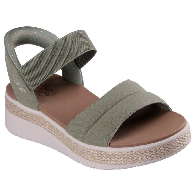 スケッチャーズ(SKECHERS) サンダル レディース SLP ボブス サンレイ 114413-OLV