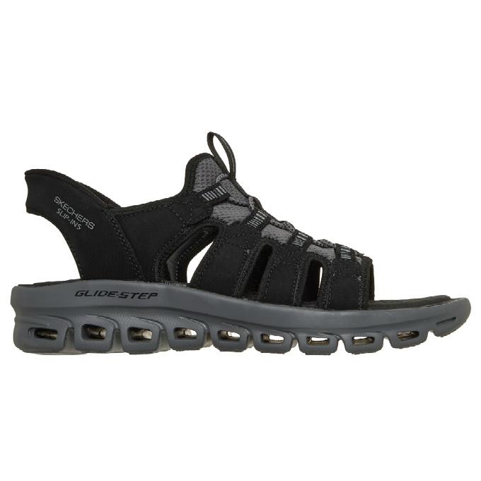 SKECHERS（スケッチャーズ） ストラップサンダル メンズ SLP スリップ