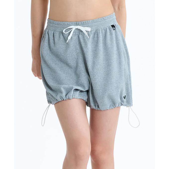 ROXY（ロキシー） サーフパンツ ミドル SEASIDE BLUE SHORTS ワッフル