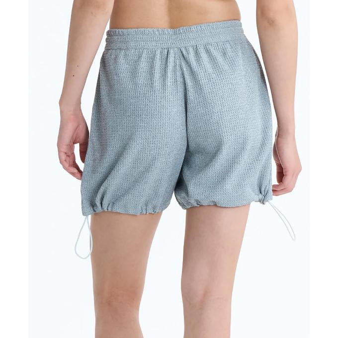 ROXY（ロキシー） サーフパンツ ミドル SEASIDE BLUE SHORTS ワッフル