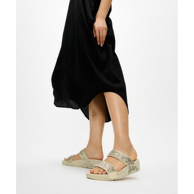 フィットフロップ FITFLOP ストラップサンダル メンズ レディース LULU MULTI SLIDES JE5-D95-P SILVER | ブランド登録なし | 05
