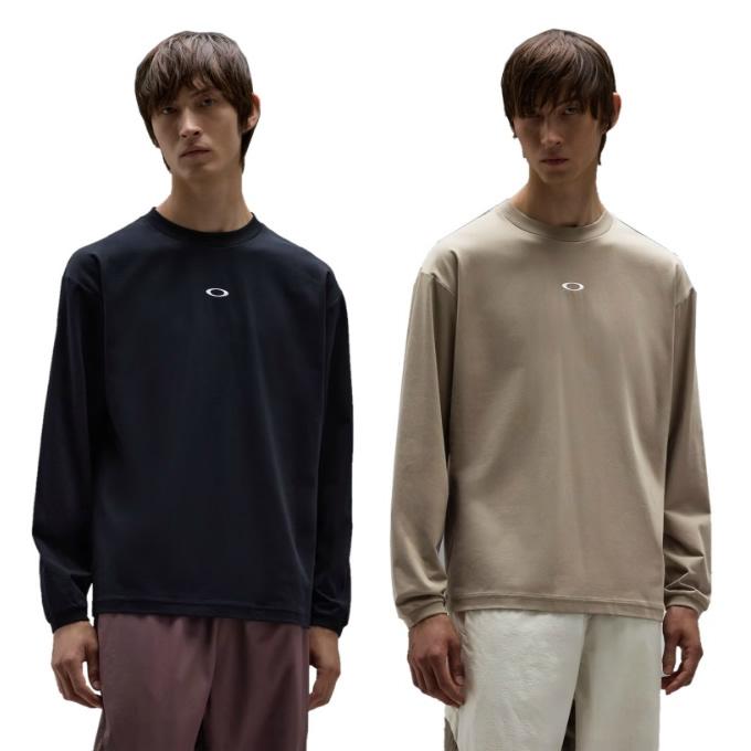 OAKLEY（オークリー） Tシャツ 長袖 メンズ Sync Cotton LS Tee Frog