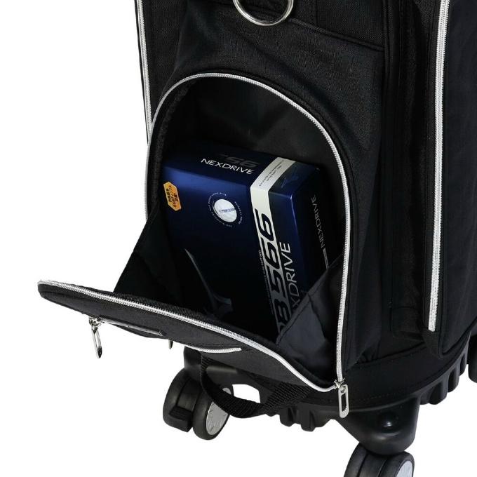 【送料込み】極美品　ミズノ　キャディバッグ　メンズ　レディース MIZUNO（ミズノ） キャディバッグ メンズ レディース 4輪キャスター