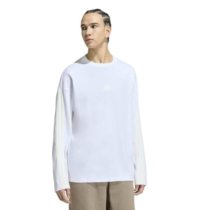 adidas（アディダス） Tシャツ 長袖 メンズ キット スリーストライプス