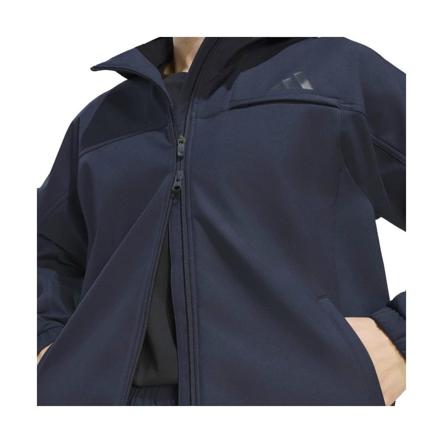 アディダス　裏起毛　ウインドブレーカー上下　紺　メンズXXL 新品未使用 adidas（アディダス） ウインドブレーカー ジャケット メンズ