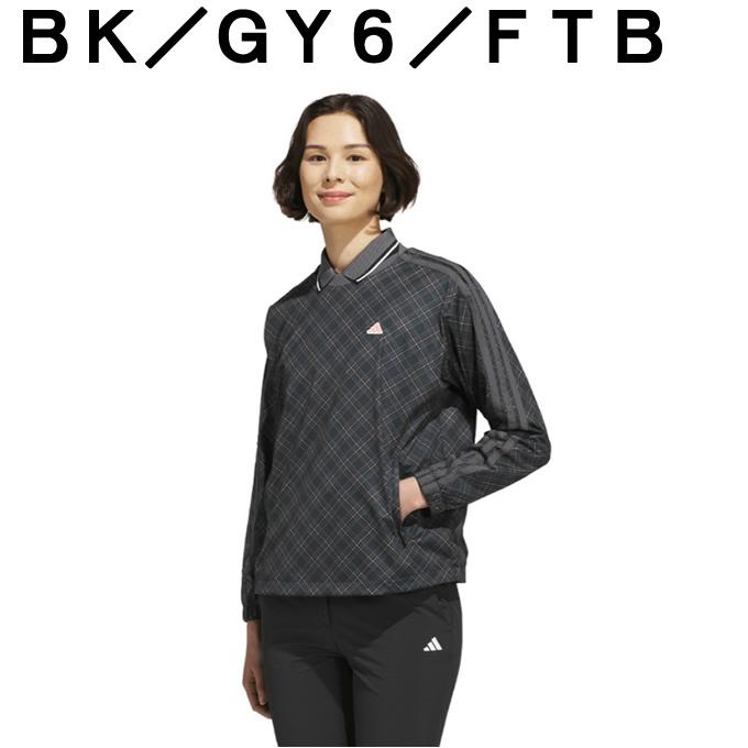 新品　XL Lアディダス　　ゴルフ　秋冬物ジャケット&スカート 黒 adidas（アディダス） ゴルフウェア ブルゾン レディース スリー