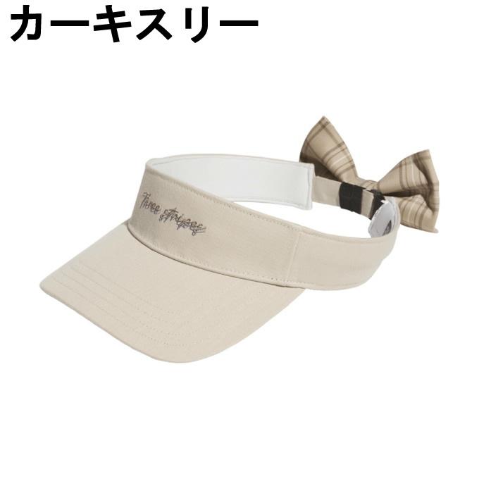 adidas（アディダス） ゴルフ サンバイザー レディース リボンバイザー