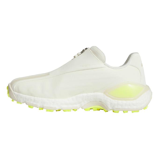 新品27.5cmアディダスゴルフシューズ白BOA 24ダイヤル式 ソフトスパイク adidas（アディダス） ゴルフシューズ スパイクレス ダイヤル式