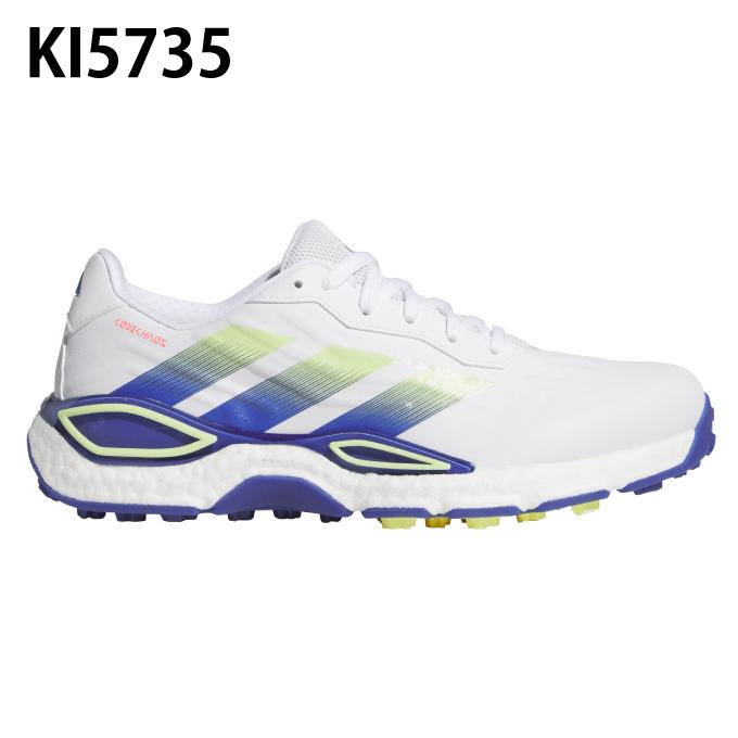 アディダス ゴルフシューズ コードカオス スパイクレス グレー ブルー adidas（アディダス） ゴルフシューズ スパイクレス 耐水 メンズ