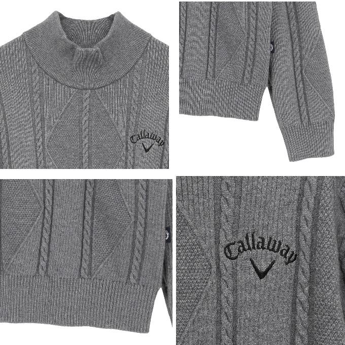 Callaway（キャロウェイ） ゴルフウェア セーター メンズ 変形リブ