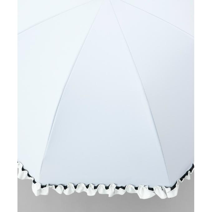 Blao（ブラオ） 長傘 サマーシールド最強級遮熱 フリル晴雨兼用長傘