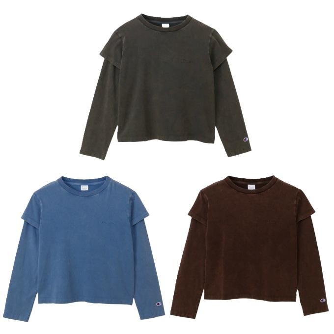 永チャン様 Champion（チャンピオン） Tシャツ 長袖 レディース ロングスリーブT