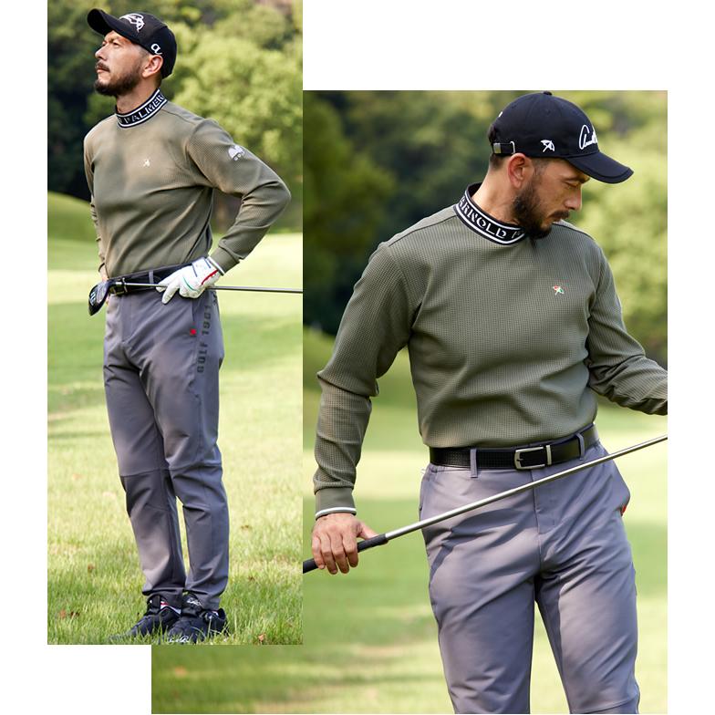 Arnold Palmer（アーノルドパーマー） ゴルフウェア 長袖シャツ メンズ