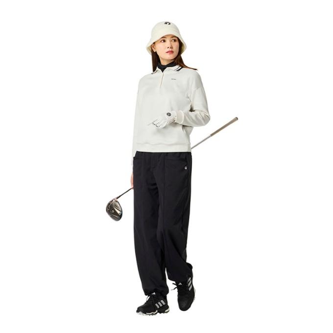 TaylorMade レディース ニット ポロシャツ 長ズボン 3点セット TaylorMade（テーラーメイド） ゴルフウェア ポロシャツ 長袖