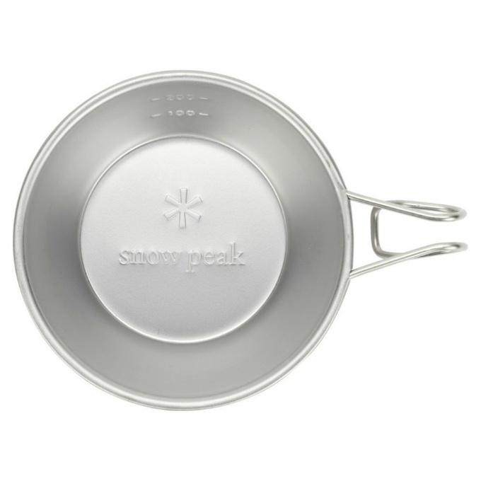  peak シェラカップ　4色セット snow peak スノーピーク シェラカップ4個セット ステンレス