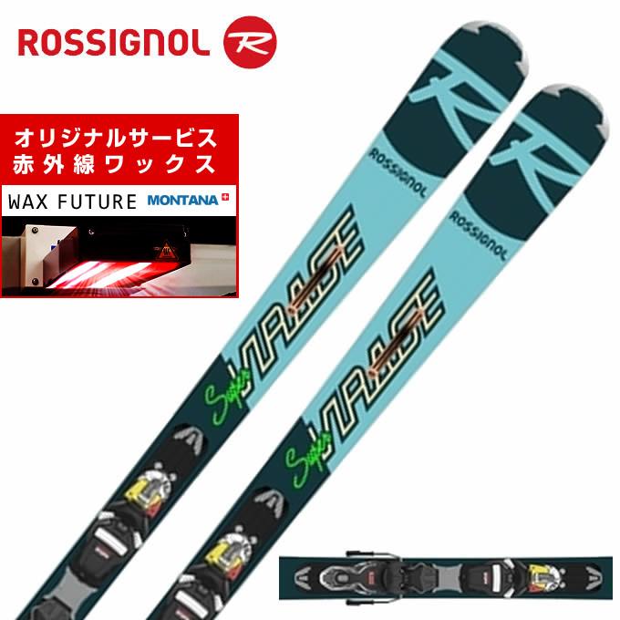 ロシニョール ROSSIGNOL スキー板 オールラウンド 2点セット メンズ SUPERVIRAGE IV + XPRESS11GW スキー板+ビンディング 【wax】｜himaraya