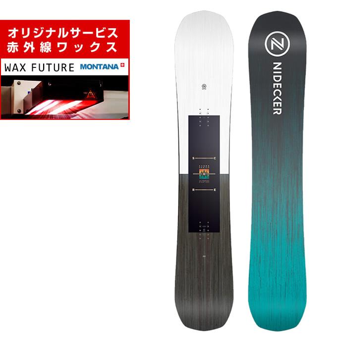 NIDECKER（ナイデッカー） 【wax】 スノーボード 板 メンズ スコア