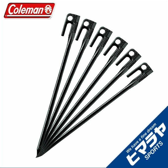 コールマン ペグ スチールソリッドペグ30cm 6本セット 2000017188 Coleman :0000502606st1:ヒマラヤ  Yahoo!店 - 通販 - Yahoo!ショッピング