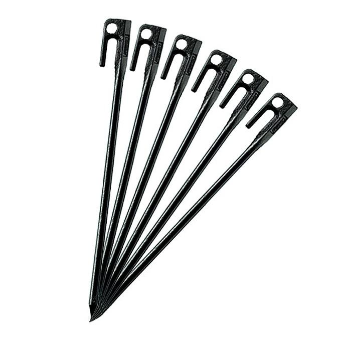 Coleman（コールマン） ペグ スチールソリッドペグ30cm×6本+