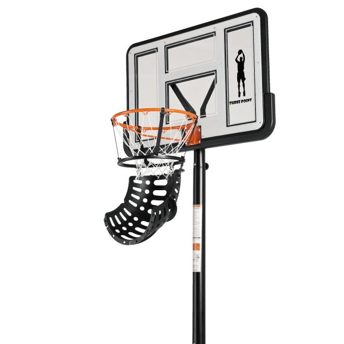 1年保証】 バスケットゴール リターン付き 屋外 家庭用 クリア